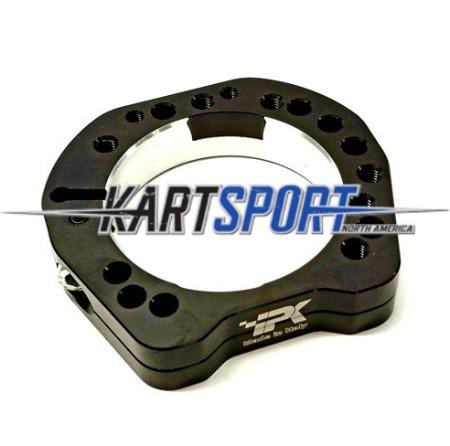 Praga Bearing Carrier 80mm for 40/50mm Axle Black Line