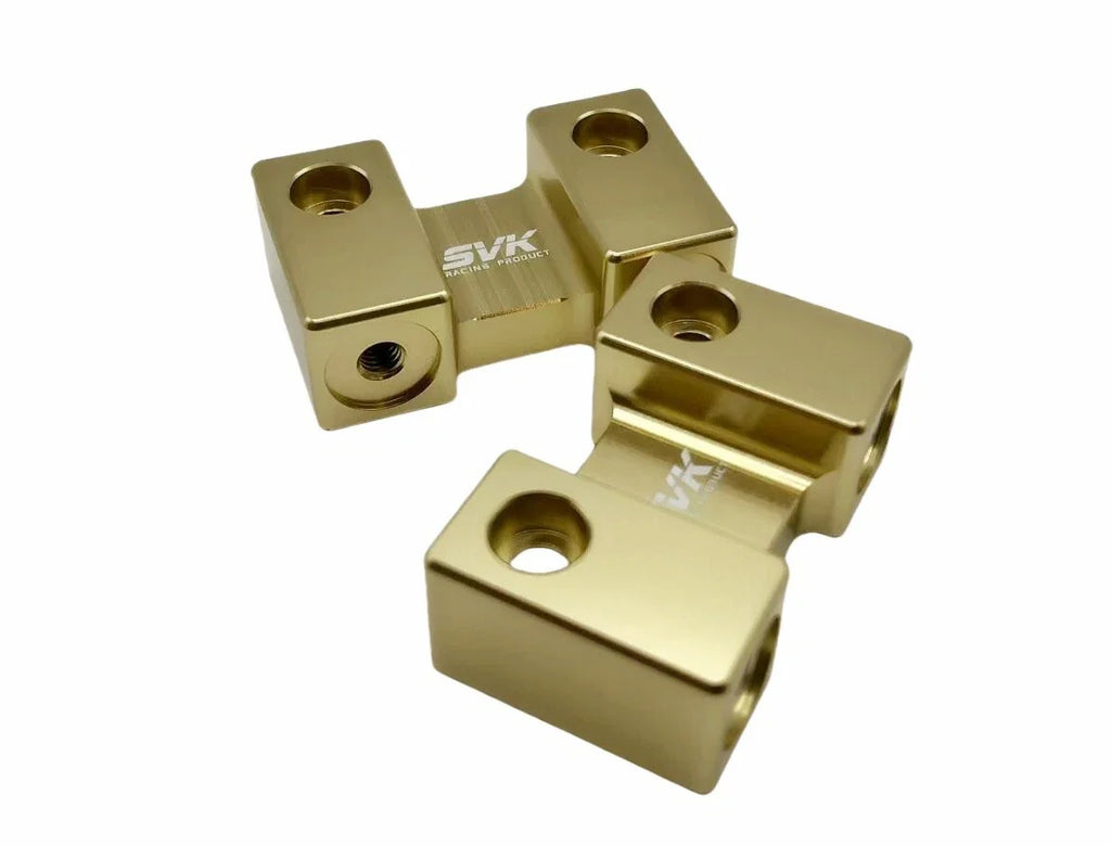 Kart Foot Rest Support Block Aluminium